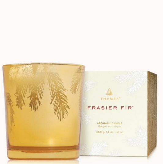 Frasier Fir 13 oz. Gilded Gold Candle