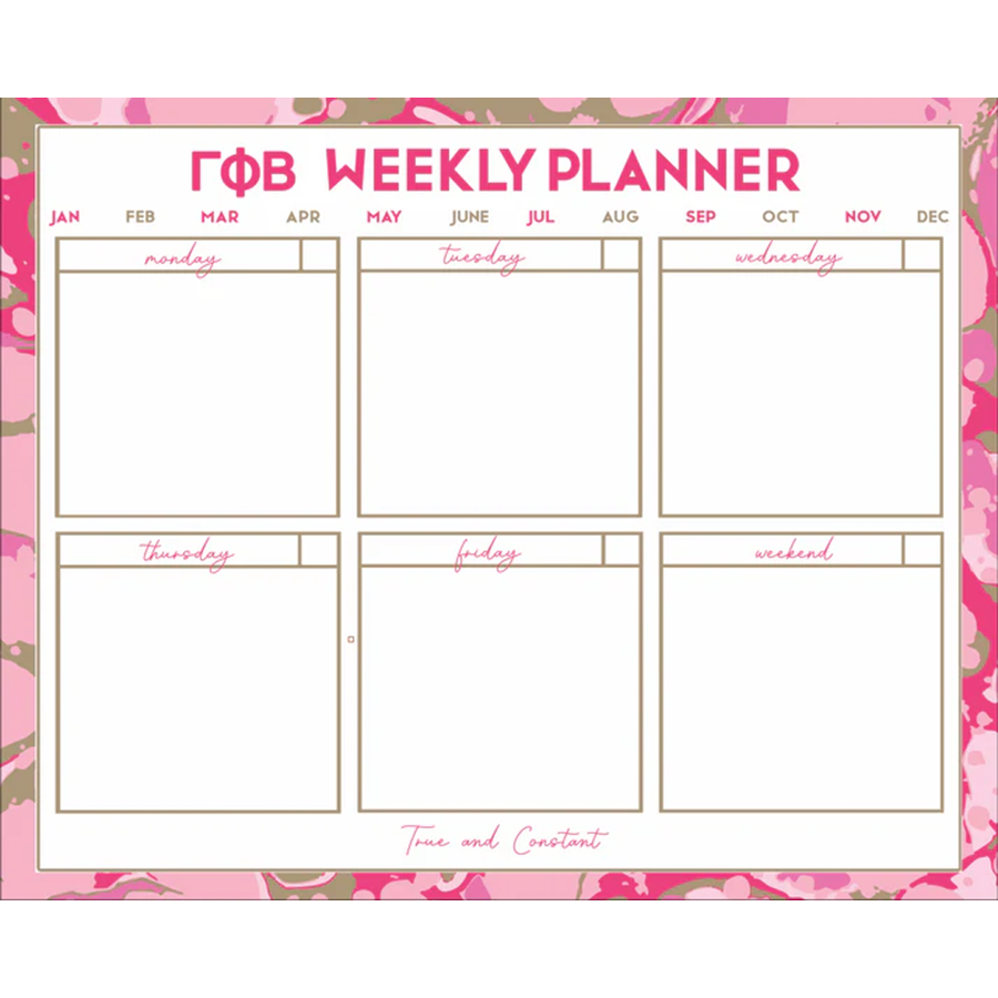 COMING SOON! Sorority Desk Planner