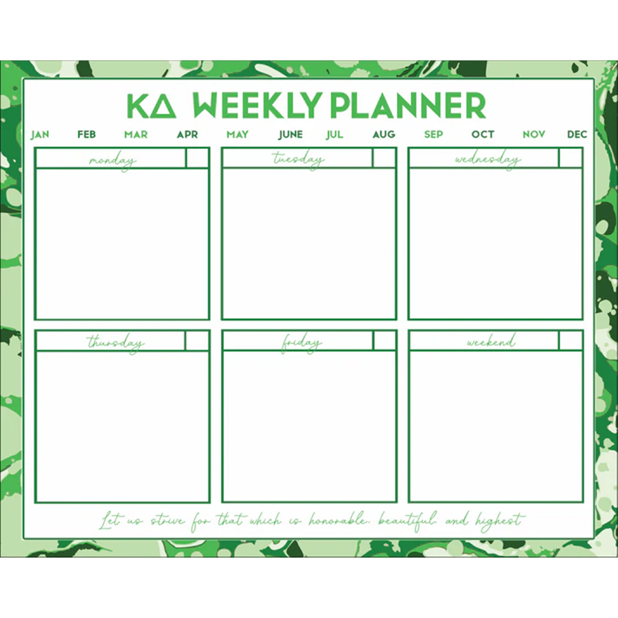 COMING SOON! Sorority Desk Planner