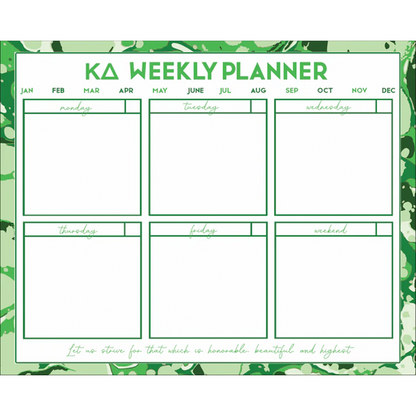 COMING SOON! Sorority Desk Planner
