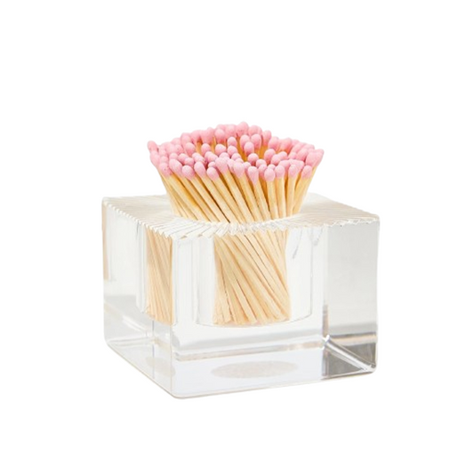 Light Pink Square Acrylic Match Striker