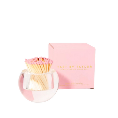 Light Pink Round Acrylic Match Striker