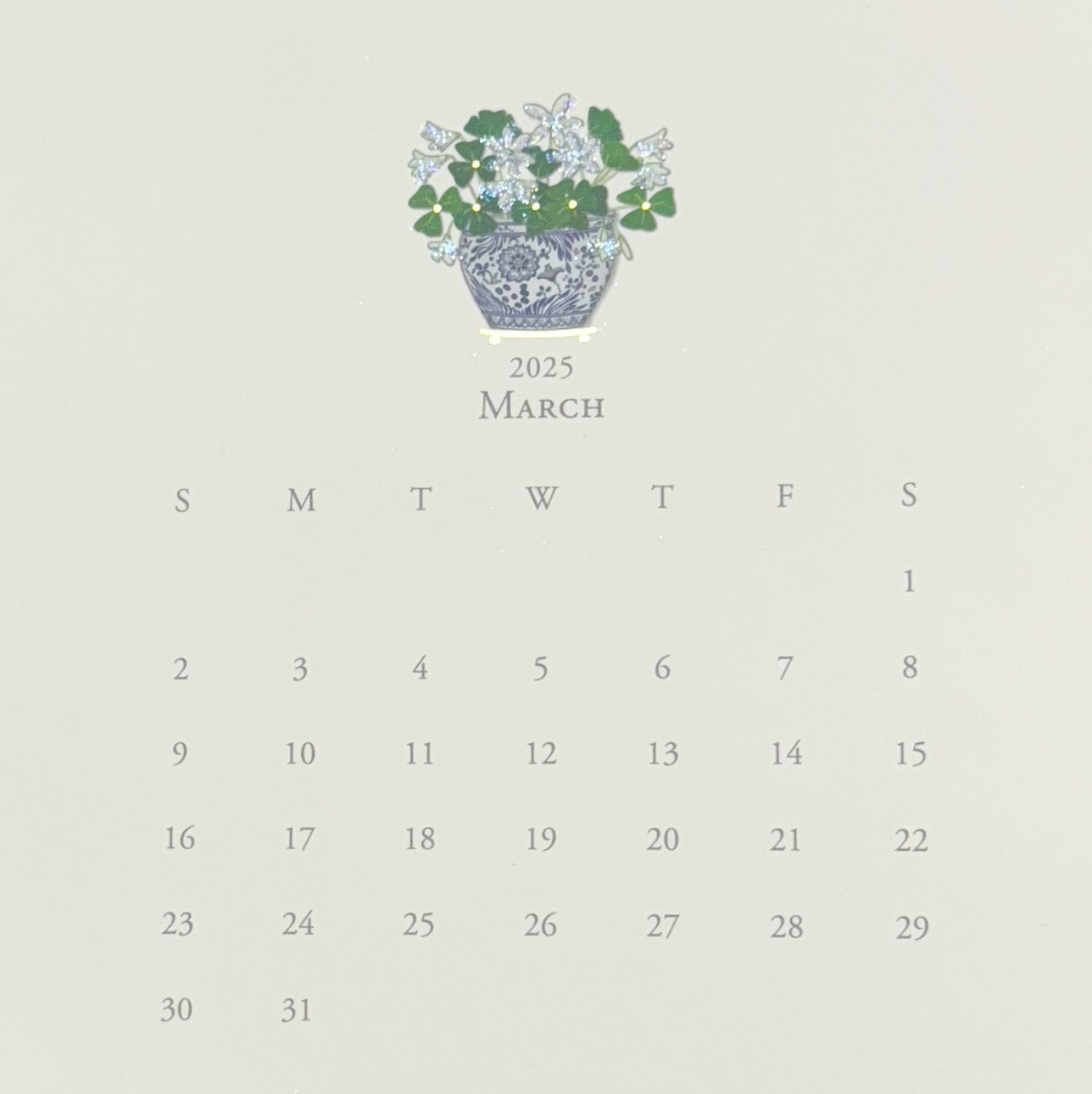 Karen Adams Calendar Refill 2025