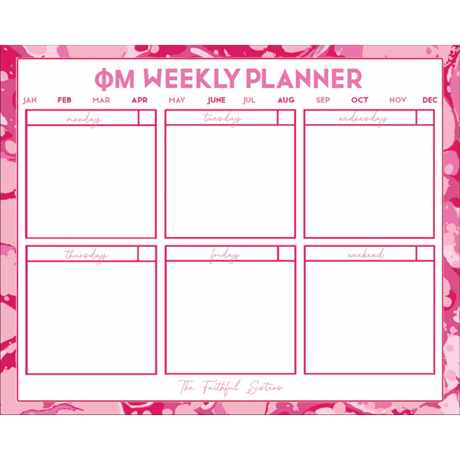 COMING SOON! Sorority Desk Planner