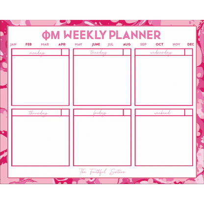COMING SOON! Sorority Desk Planner