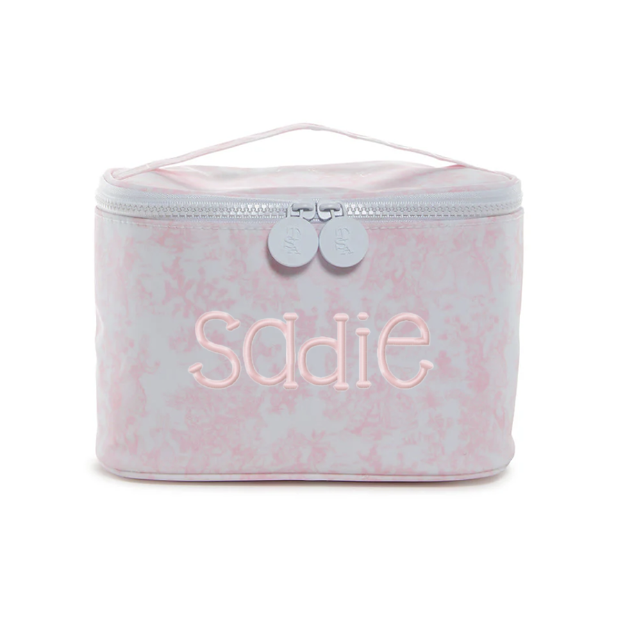 Kit Case - Pink Bunny Toile