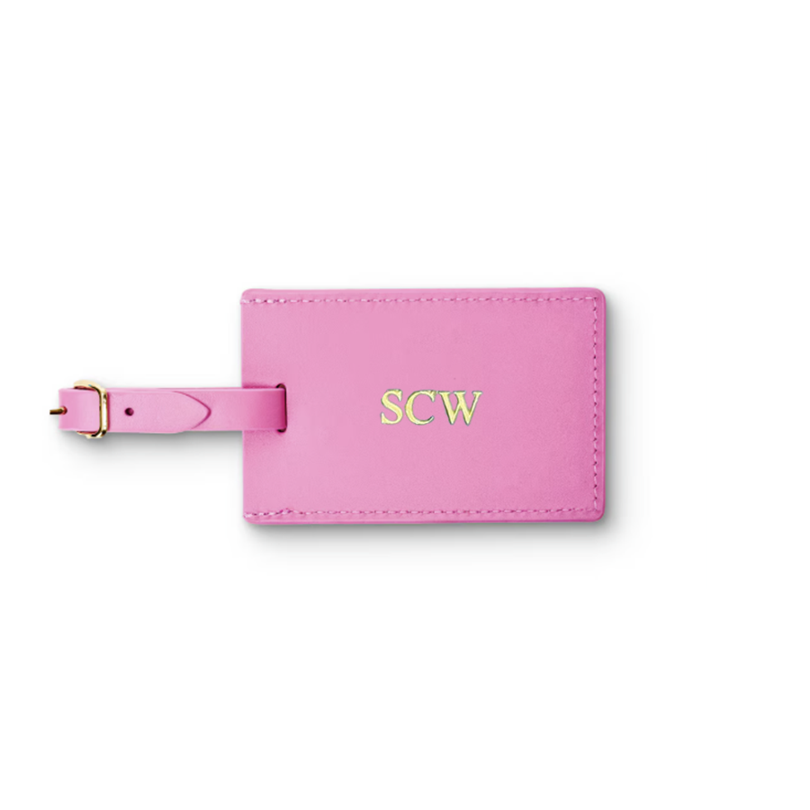 Archie Leather Luggage Tag