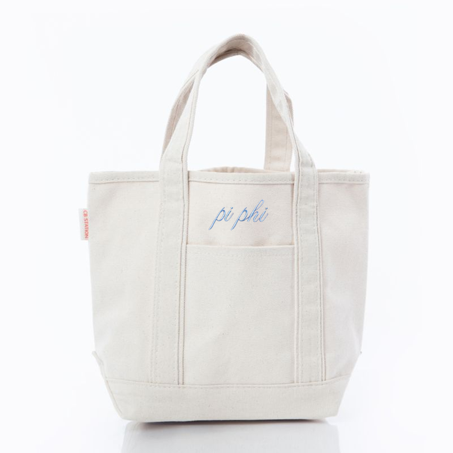 Sorority Embroidered Mini Tote