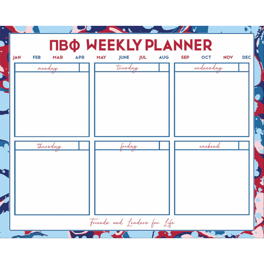 COMING SOON! Sorority Desk Planner