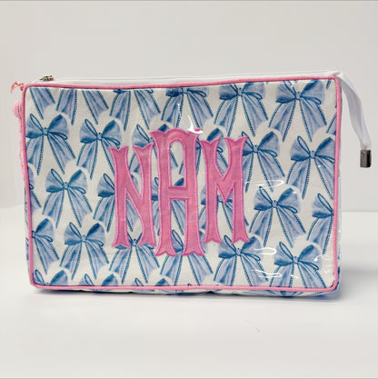 Tiana NY Monogram Pouches
