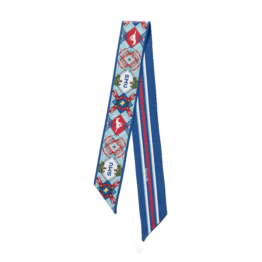 SMU All-Star Skinny Scarf