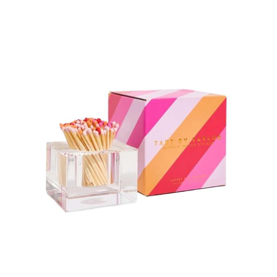 Sunset Square Acrylic Match Striker