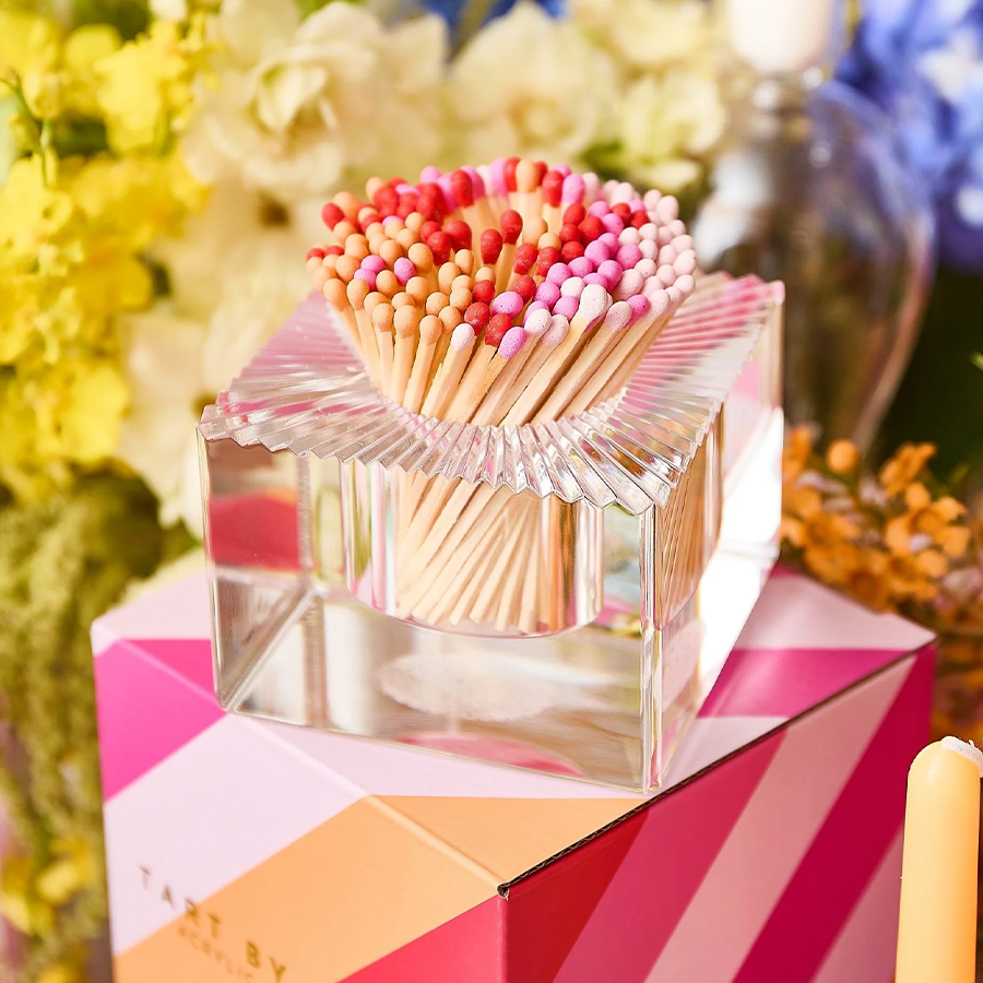 Sunset Square Acrylic Match Striker