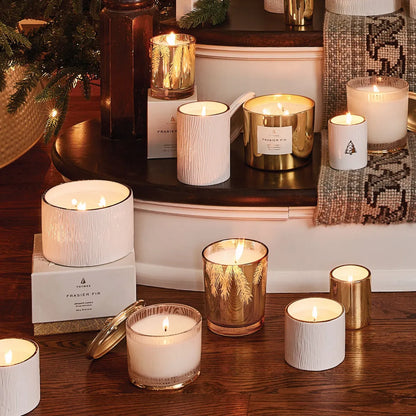 Frasier Fir 13 oz. Gilded Gold Candle