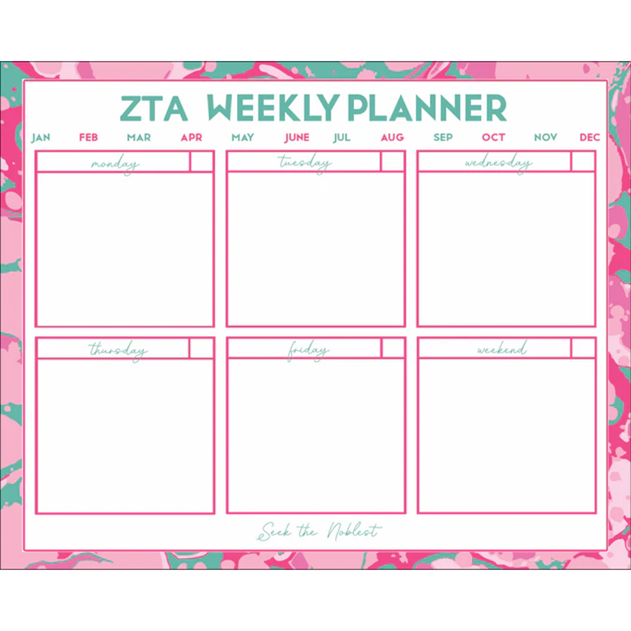 COMING SOON! Sorority Desk Planner