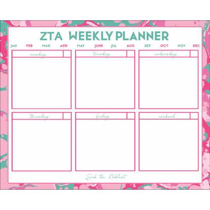 COMING SOON! Sorority Desk Planner