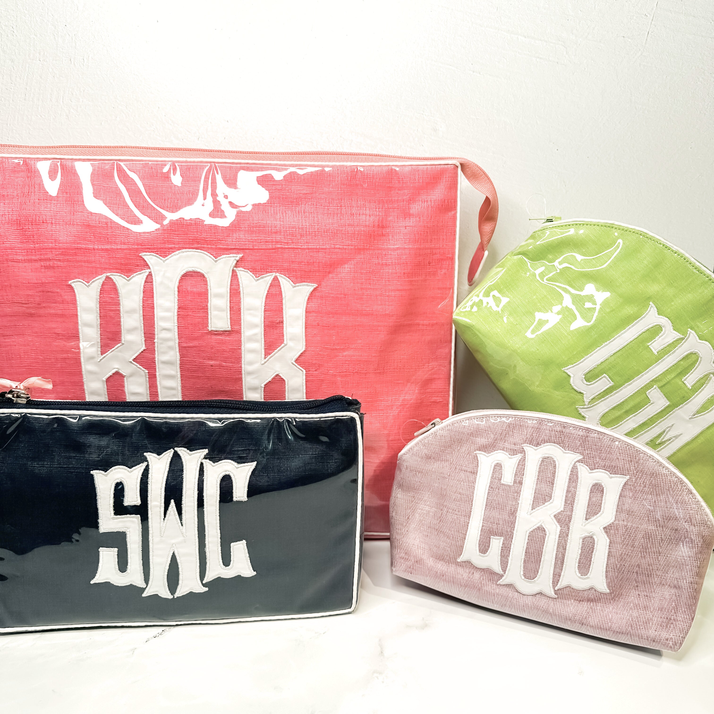 Tiana NY Monogram Pouches – PAPER AFFAIR DALLAS