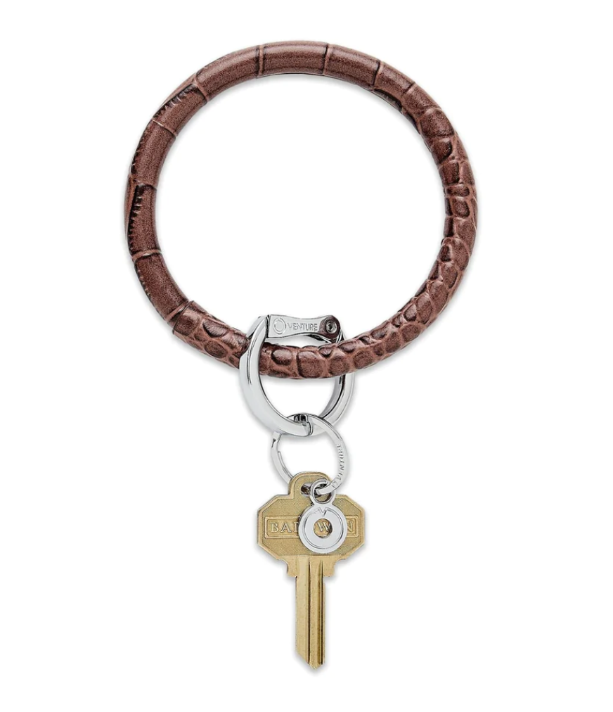 Big o key ring leather online