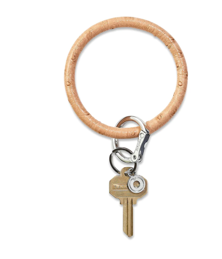 Big o leather key ring deals