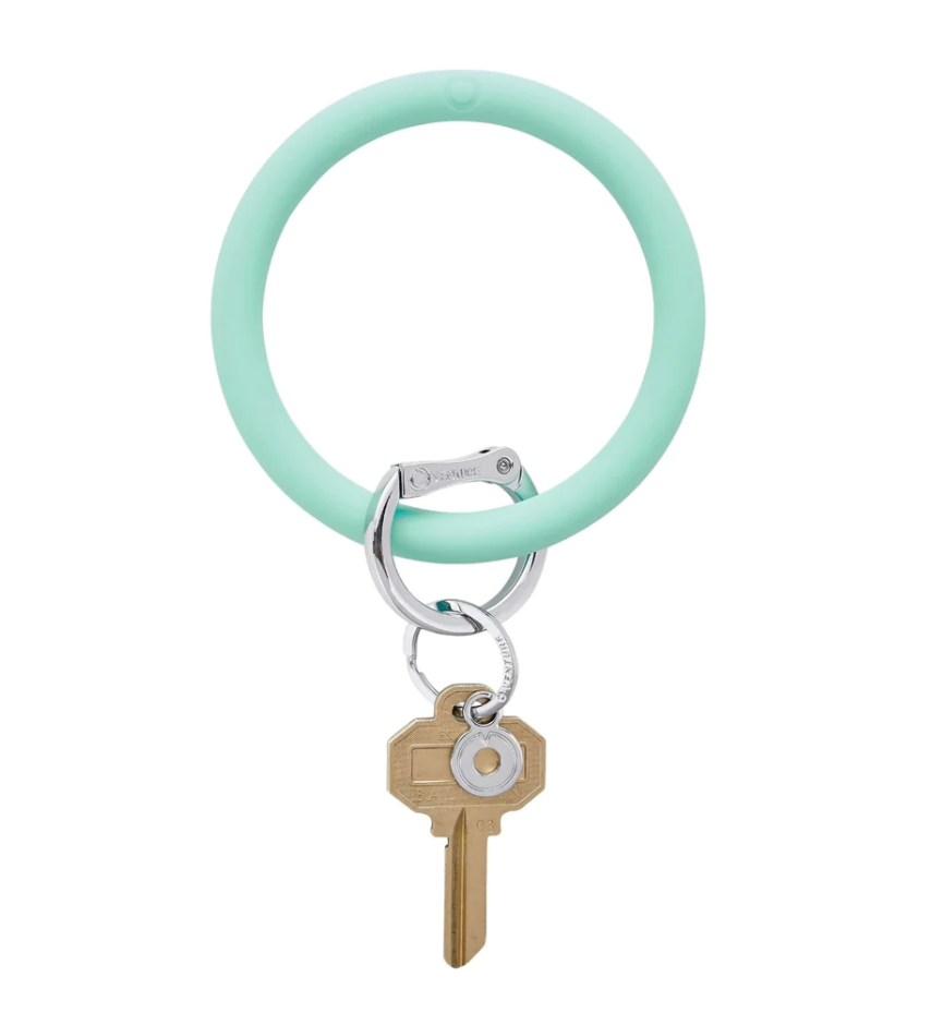 Silicone Big O Key Rings