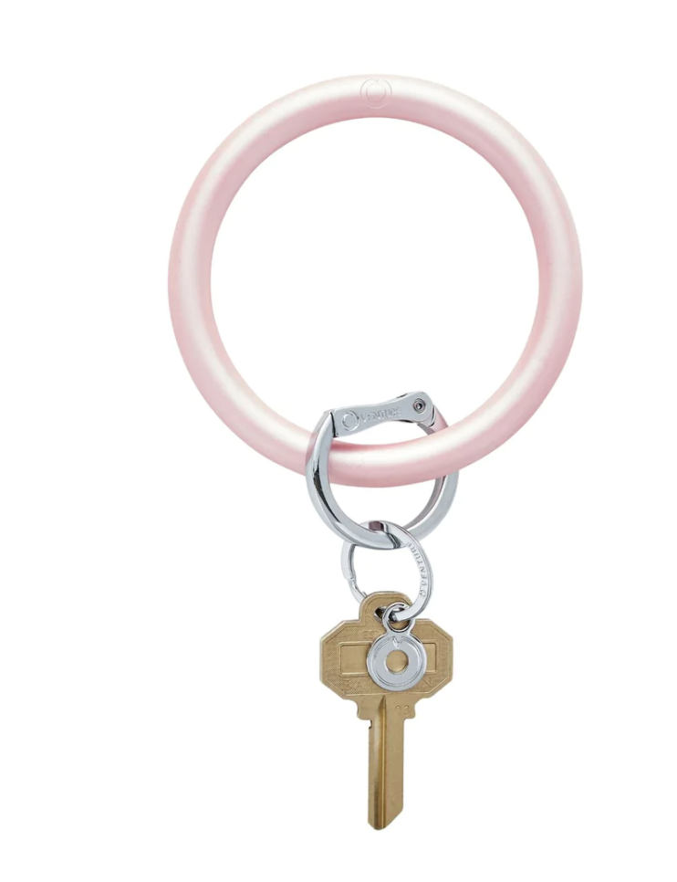 Silicone Big O Key Rings