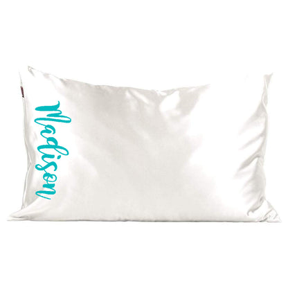 Ivory Satin Pillowcase