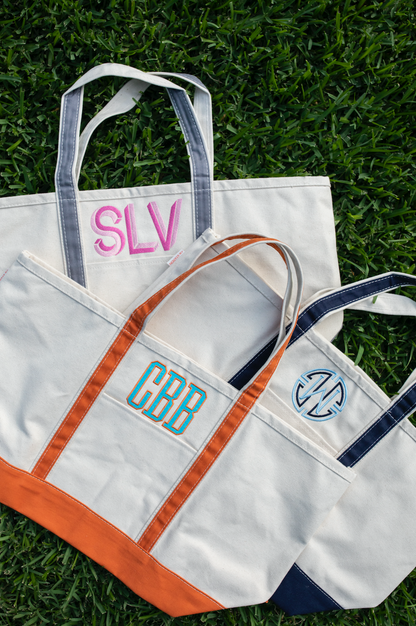 Large Canvas Tote