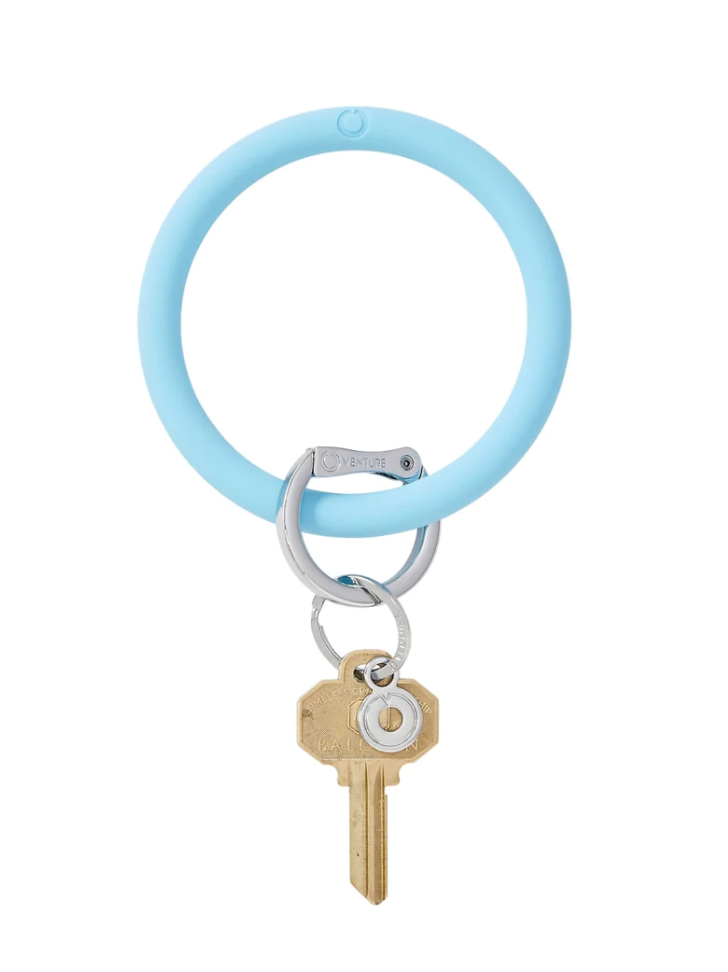 Silicone Big O Key Rings