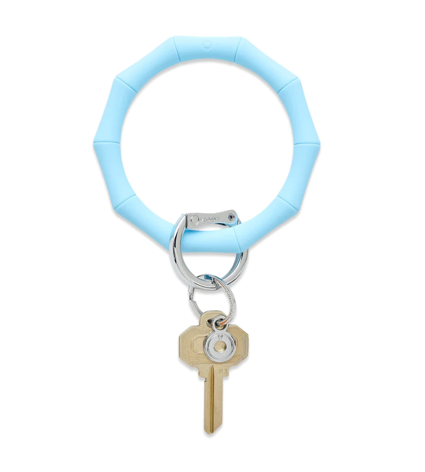 Silicone Big O Key Rings