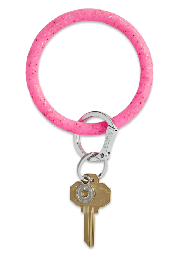 Silicone Big O Key Rings